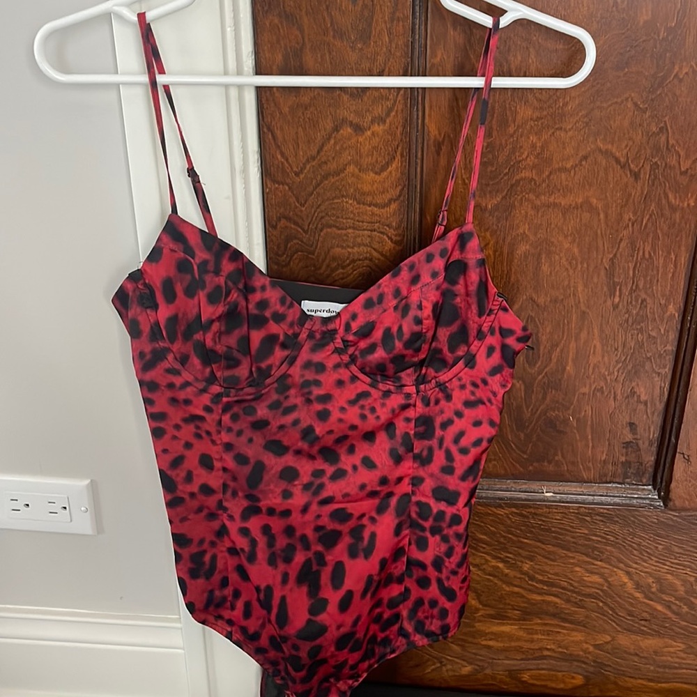 Superdown Kaia Underwire Bodysuit